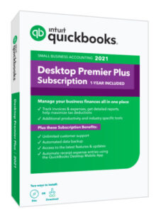 QuickBooks Premier Plus 2021 – Yearly Subscription